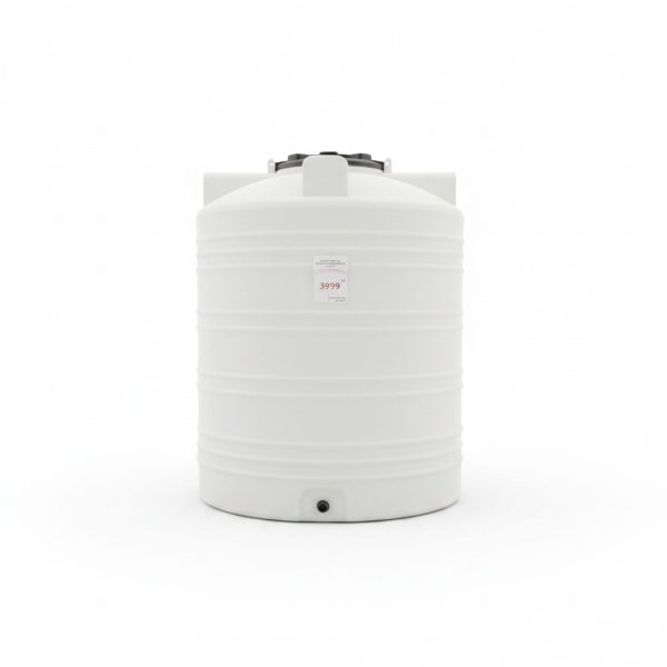 Citerne à eau verticale 2000L LVB avec raccord de vidange