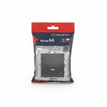 Bouton Poussoir Lumineux Simon 54 Anthracite