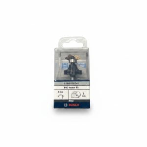 Fraise 1/4 de rond Bosch PRO - Rayon 8 mm - Queue de 8 mm