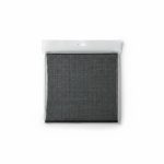 Bac de Rangement Tissu Gris 31x31x30 cm pour Dressing