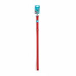 Laisse en nylon rouge M 120x2,0 cm City Dog pour chien