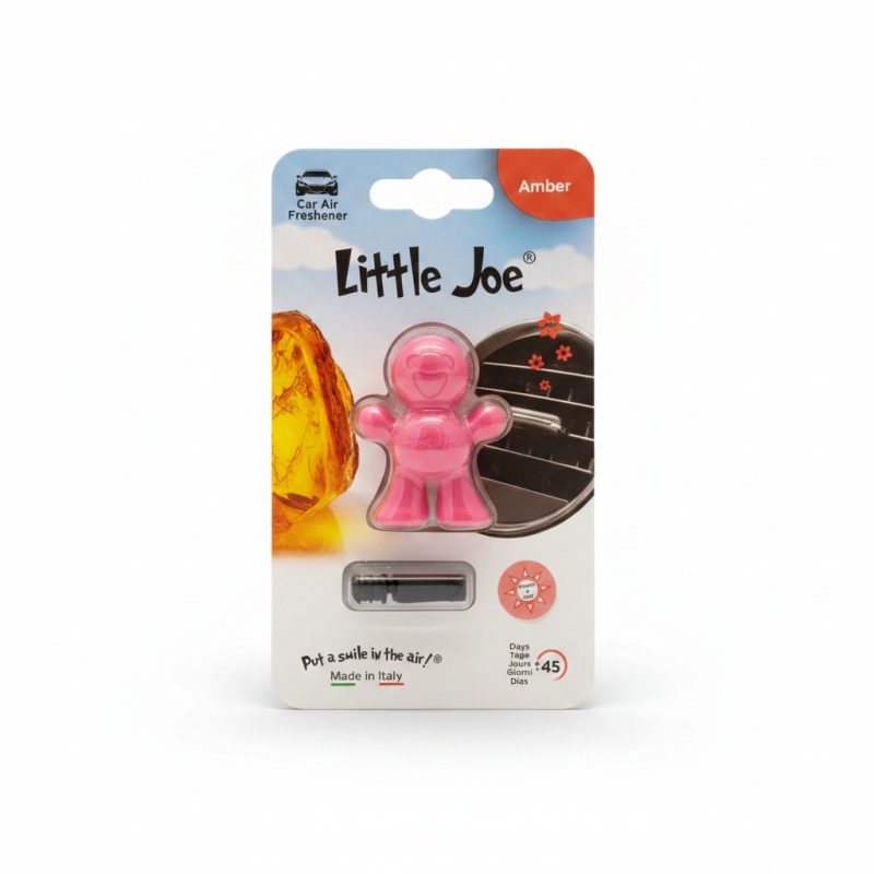Désodorisant Voiture Little Joe 3D Ambre  Efficace 45 Jours