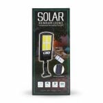 Lampe Solaire LED avec Détecteur et Télécommande