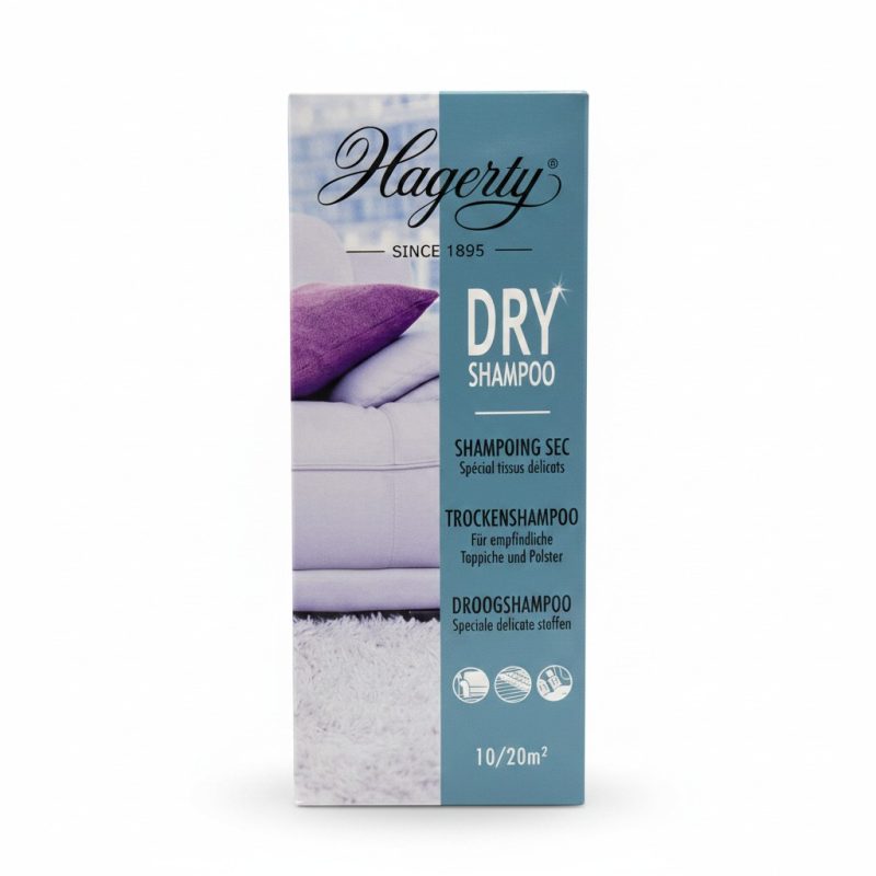 Shampoing sec pour Tapis et Tissus délicats 500g Hagerty