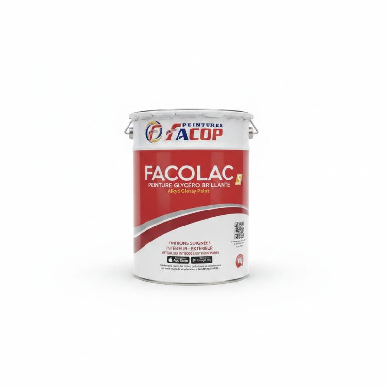 Peinture Glycéro Brillante FACOLAC S 4,6 kg | FACOP