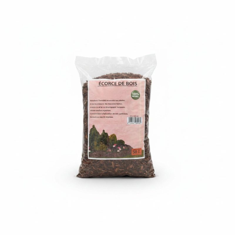 9467171 Écorce de Bois 50L pour Paillage et Décoration