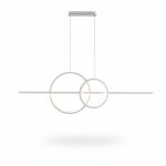 Suspension LED Bergen Blanche 3 Couleurs 40W 220V