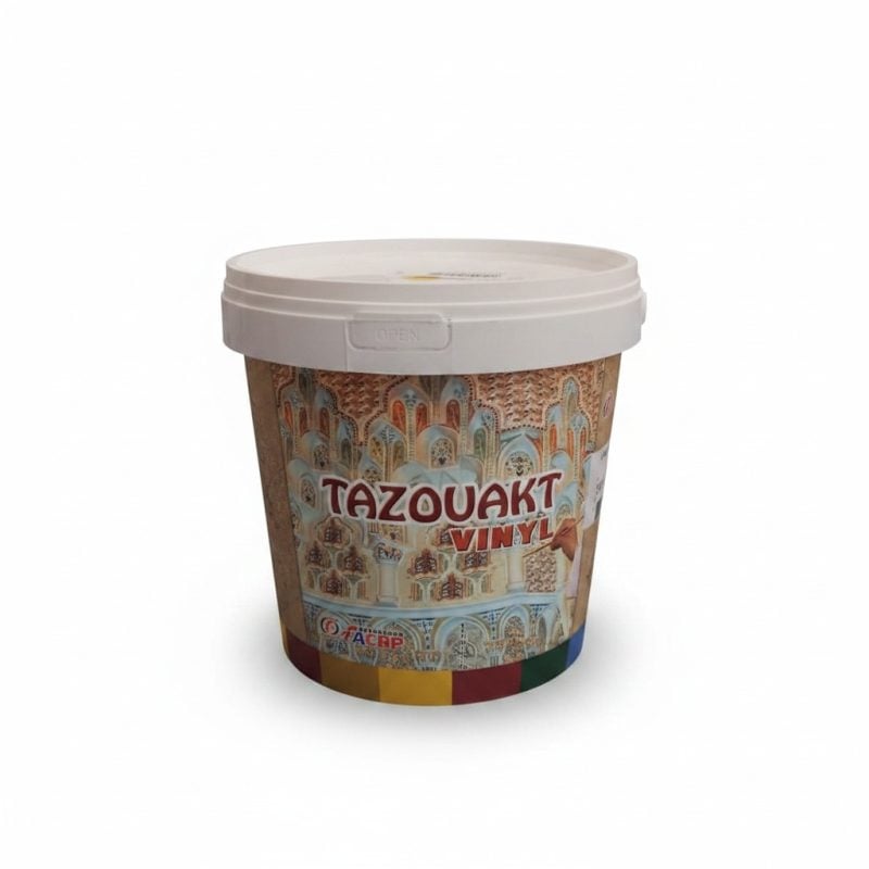 9628241 Peinture décorative Tazouakt Vinyl Jaune Foncé 107 1kg