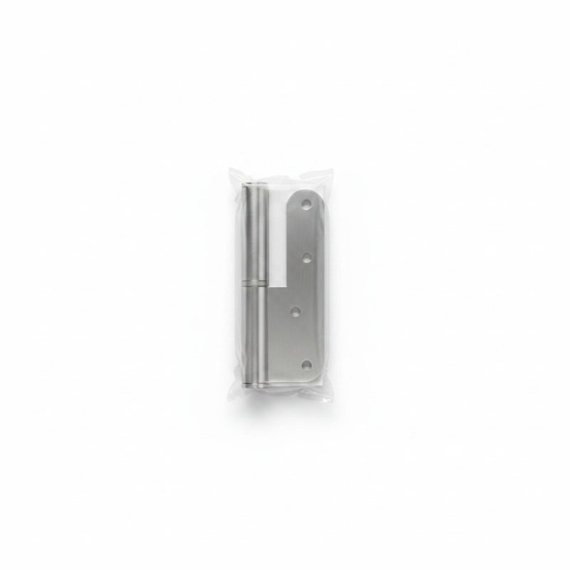 Paumelle gauche Inther inox coupefeu pour porte 120kg