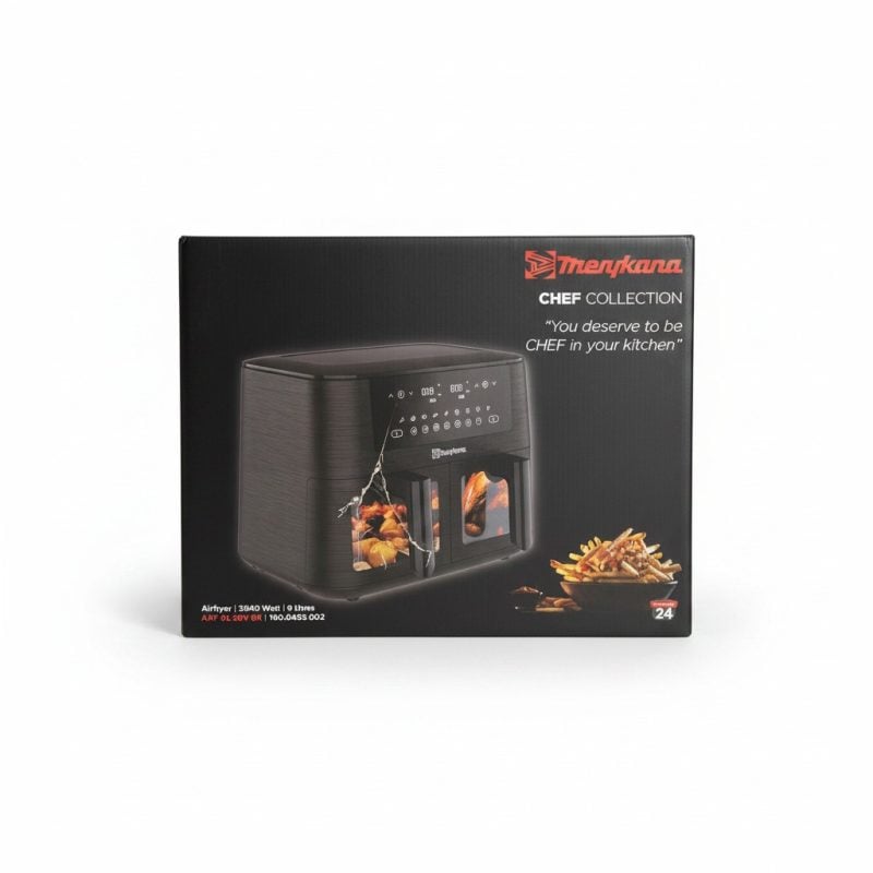 Friteuse à air double bac 9L 3040W TheryKana AAF 9L 2BV BK