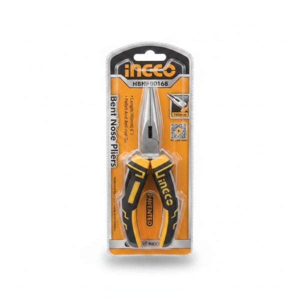 Pince à bec long coudé 160mm Ingco HBNF00168