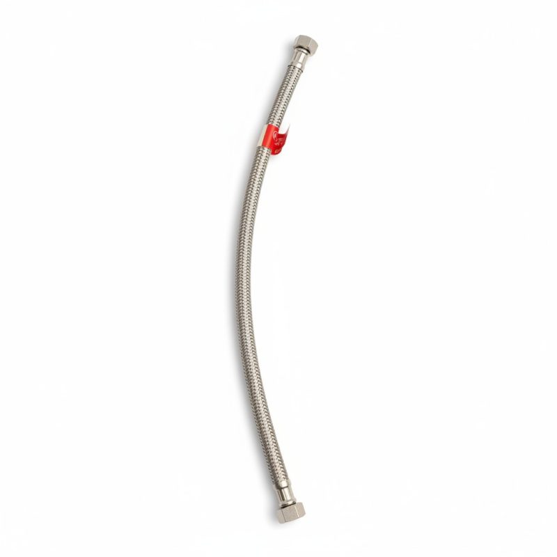 Flexible sanitaire tressé 1/2" M x 3/8" F  40 cm