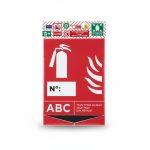 Panneau Extincteur ABC et Kit de Signalétique de Sécurité