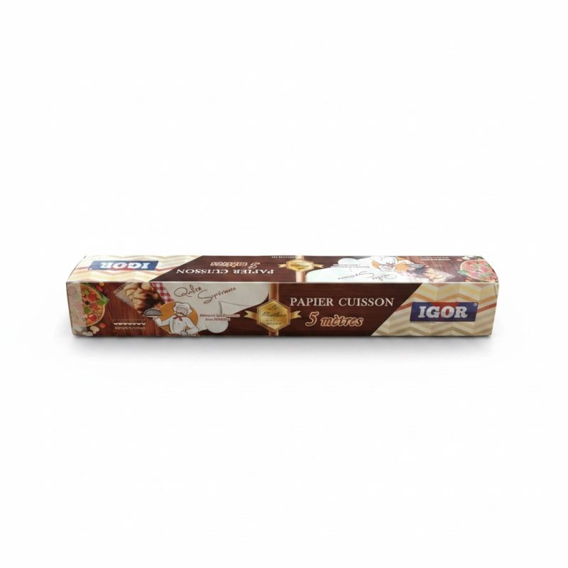 9518511 Papier Cuisson AntiAdhérent 5 Mètres IGOR