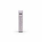 Armoire Rangement Salle de Bain PVC Blanc 15x17x80cm