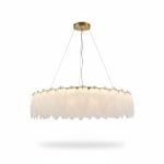 Suspension LED Cosy Plumes 80cm 3 Couleurs 105W