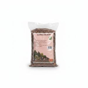 Écorce de Bois 50 L (1-3 cm) pour Paillage et Décoration