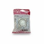 Poussoir rond lumineux 45 Alyans Ingelec avec support