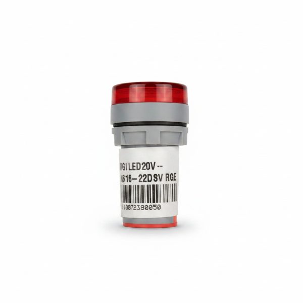 Voyant LED Digital Rouge 20V-450V HB16-22DSV
