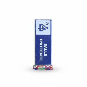 Plaque de Signalisation Salle d'Attente avec Pictogramme