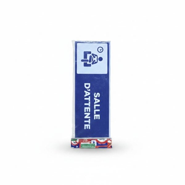 Plaque de Signalisation Salle d'Attente avec Pictogramme