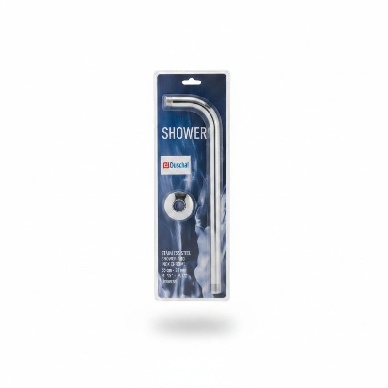 Bras de Douche Inox Chromé Universel 35 cm Duscha