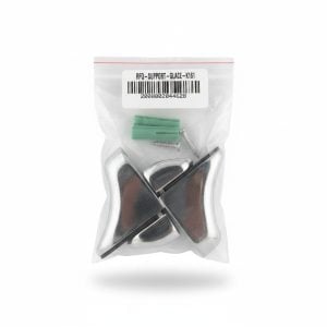 Support pour Étagère en Verre Modèle 607 CP Chromé (Paire)