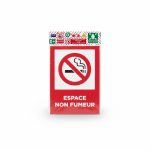 Plaque de Signalisation Espace Non Fumeur