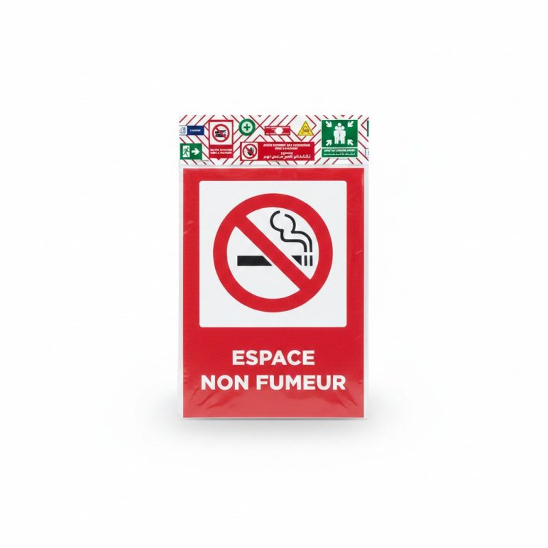 Plaque de Signalisation Espace Non Fumeur