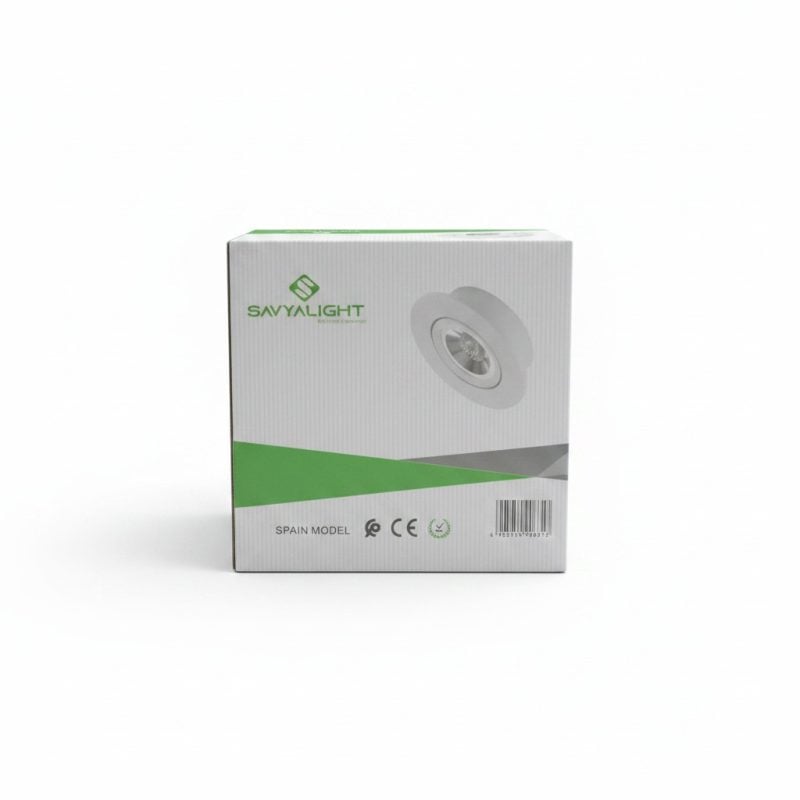 Spot Encastrable Rond GU10 Savylight LSM063 Blanc