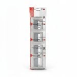 Cadre quadruple Simon 54 Premium argent mat