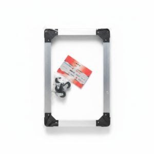 Support universel réglable pour électroménager à roulettes