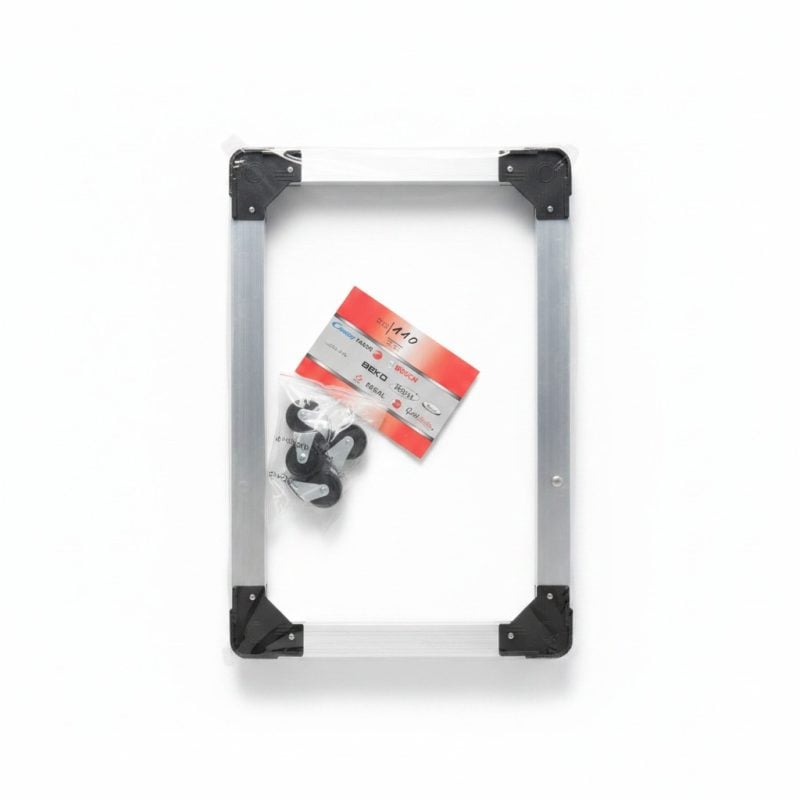 9380861 Support universel réglable pour électroménager à roulettes