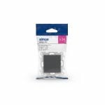 Obturateur aveugle Simon S24 finition Graphite pour prise
