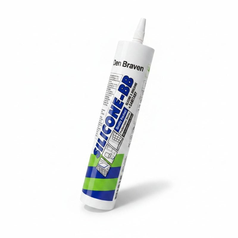 Mastic Silicone Sanitaire & Bâtiment SILICONEBB Den Braven