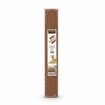 Joint bombé aluminium Noyer 3m x 40mm VAROX