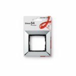 Cadre simple Simon 54 Premium Acier Foncé - Kontakt Simon