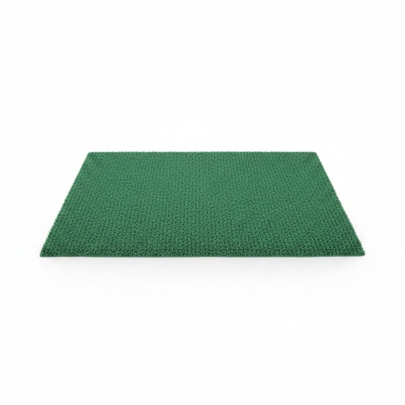 9530231 Paillasson Bouclé PVC Vert pour Entrée Extérieure