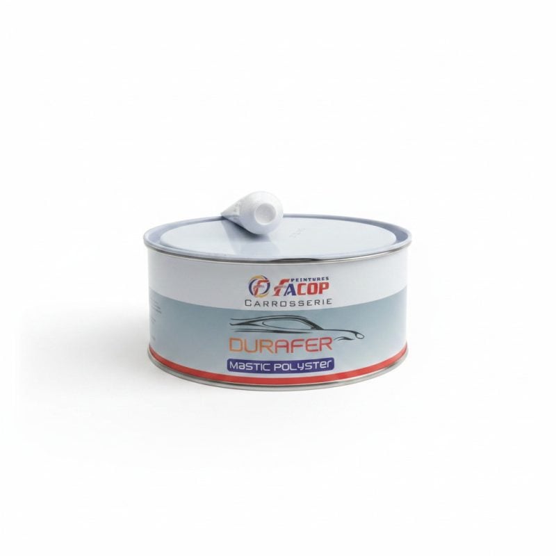 Mastic Polyester DURAFER 850g avec Durcisseur  FACOP