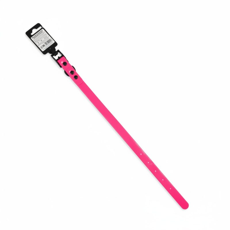 Collier en Biothane Neon Fuchsia 50x2 cm Live Pet
