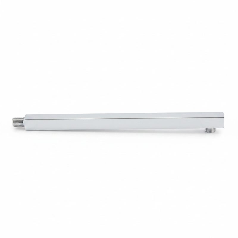 Bras de douche carré chromé 40 cm DS5210