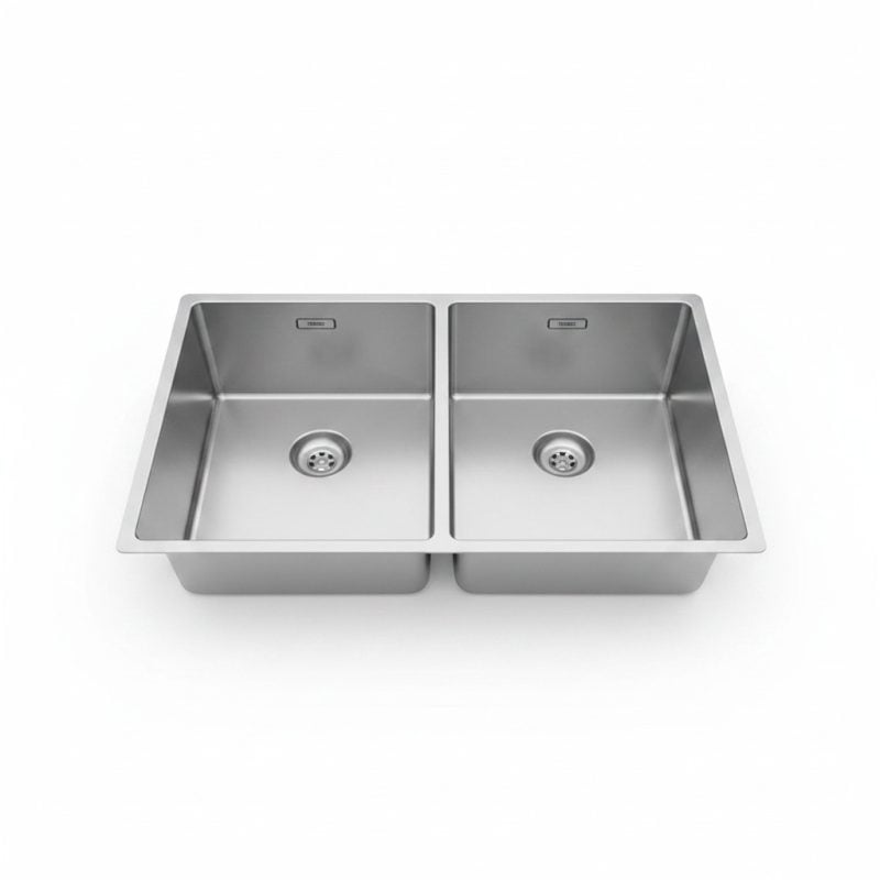 Évier sous plan 2 bacs inox Franke BXX 220/120 3434