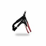 Harnais réglable pour chien Lero Pet rouge et noir 50-60 cm