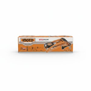 Pompe à Pied 150PSI avec Manomètre et Adaptateurs Ingco