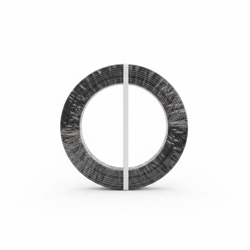 9671791 Câble Électrique H07VU 2,5mm² Noir 100m TUMAG