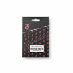 Support de tringle rond Ø25 mm transparent (x2) 3F