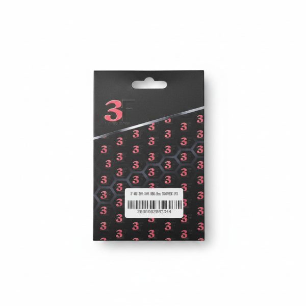 Support de tringle rond Ø25 mm transparent (x2) 3F