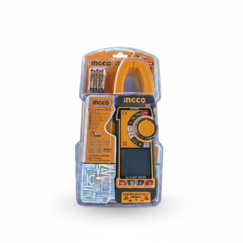 Pince Ampèremétrique Numérique AC 600A Ingco DCM66001