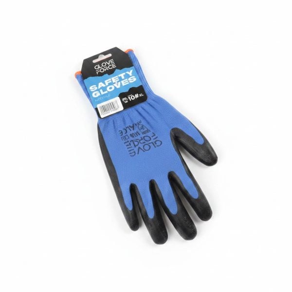 Gants de protection Nitrile Bleu Taille 10 XL Glove Force