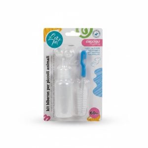 Kit Biberon 60ml pour Chiot et Chaton Leo Pet